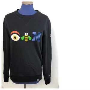 New Era Eye Bee M Paul Rand Logo Sweatshirt Small